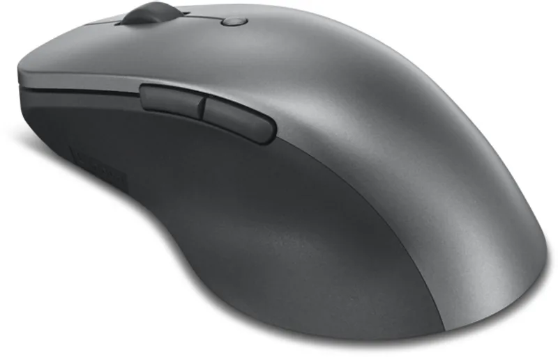 Professionele Oplaadbare Bluetooth-Muis Voor Computer Optisch Grijs by Lenovo, Szary – cover