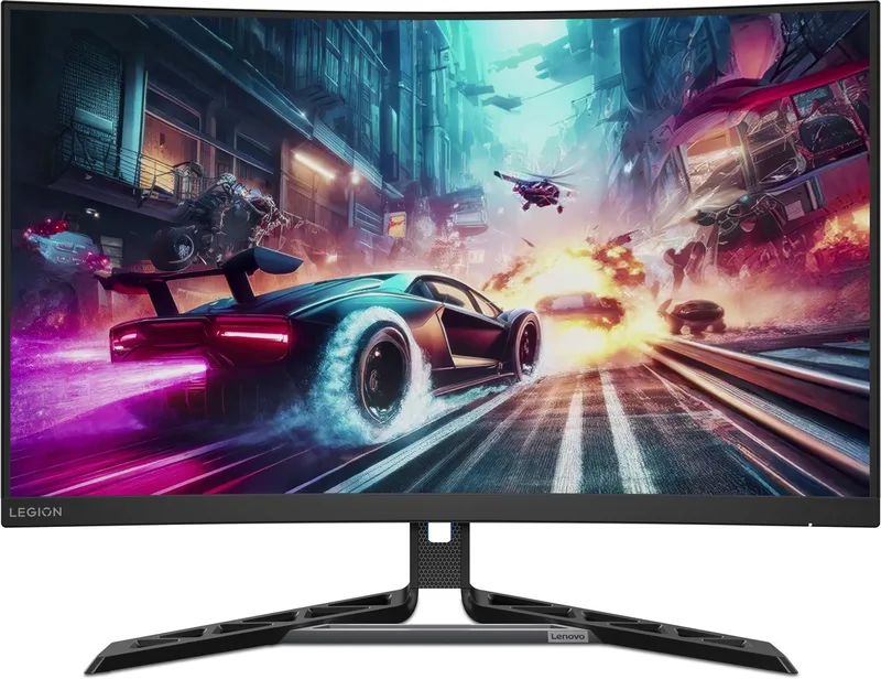 R32qc-30 - QHD LED monitor - 31.5 inch - 180Hz van Lenovo, Zwart – cover