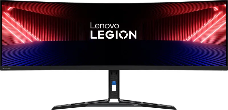 R45w-30 - Curved Ultrawide Gaming Monitor - 170hz - USB-C - RJ45 - 45 inch van Lenovo, Zwart – cover