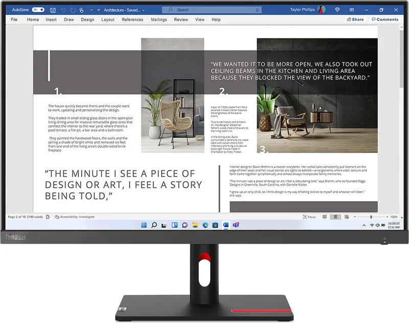 S27i-30 Serie - Monitor - 27 inch - 100Hz - 300 nits by Lenovo, Grey – cover