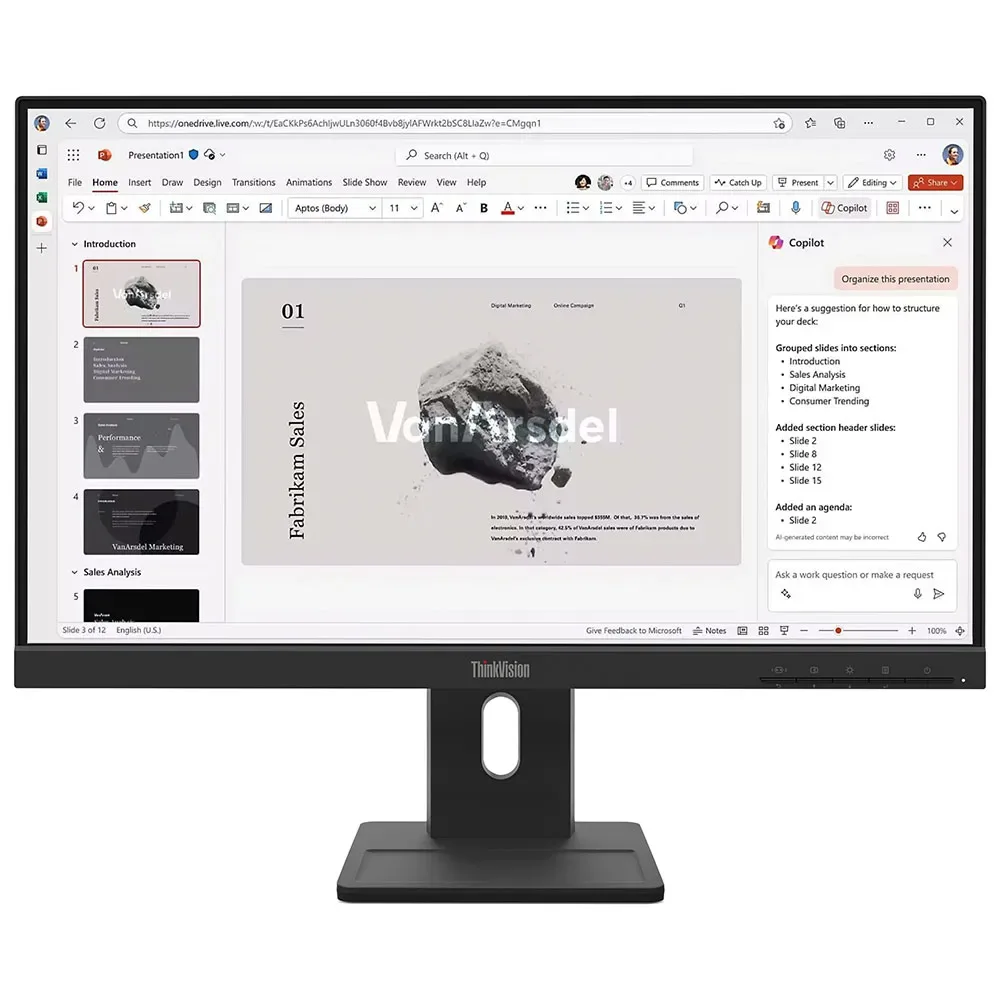 Thinkvision E22-40 21.5´´ Fhd Va Led 75hz Monitor van Lenovo – cover