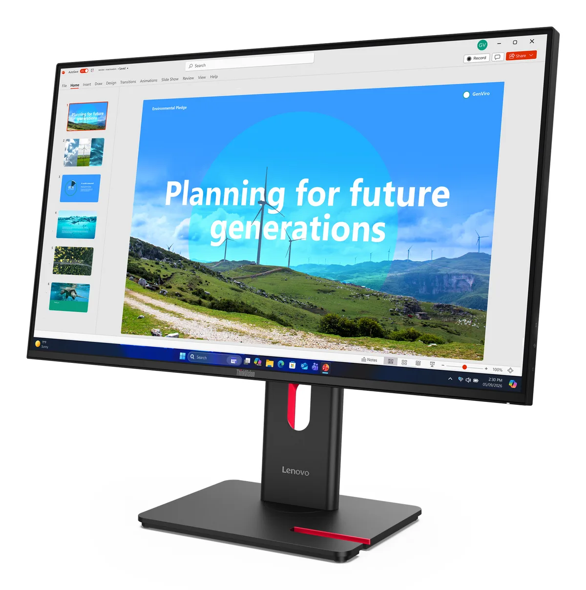 ThinkVision T27D-40 27" FHD HDMI/DP/USB-C från Lenovo – omslag