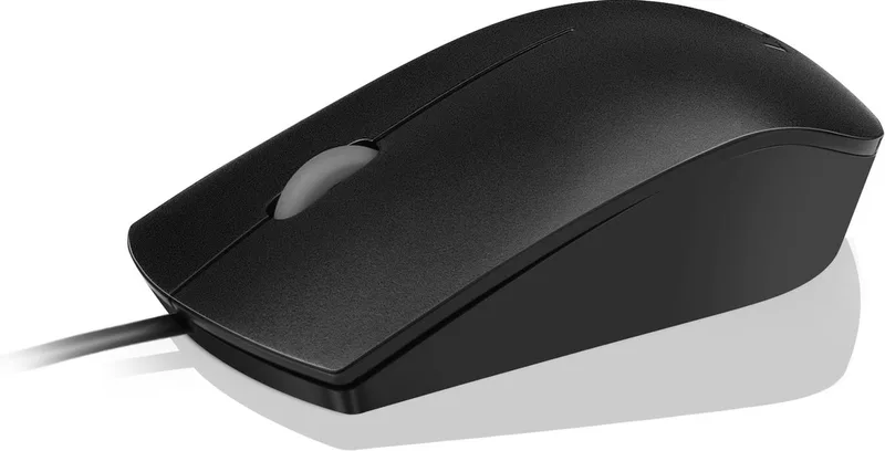 USB muis - Bedrade muis in van Lenovo, Zwart – cover