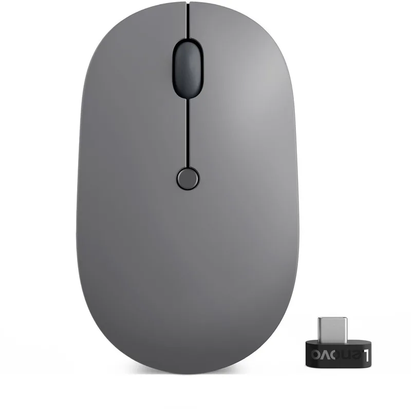 Wireless Go Usb-C Muis Voor Pc, Laptop, Desktop, Optisch van Lenovo, Transparant – cover