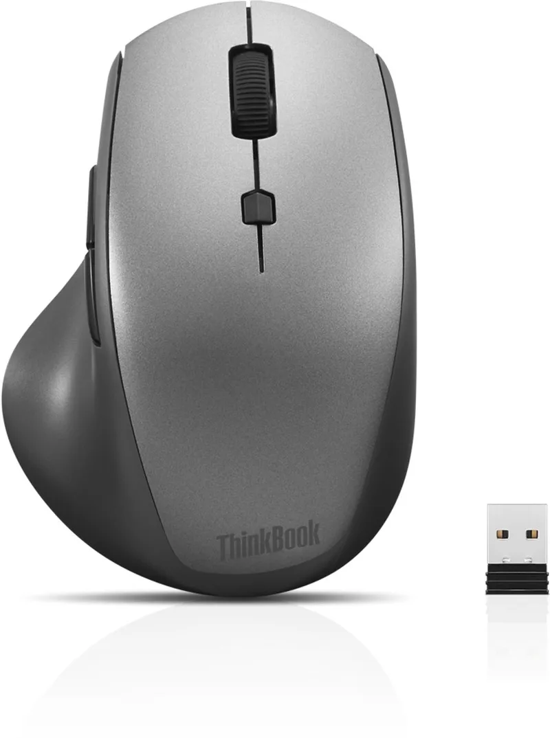 Wireless Mouse Lenovo 4Y50V81591 de Lenovo, Noir, Gris – jaquette