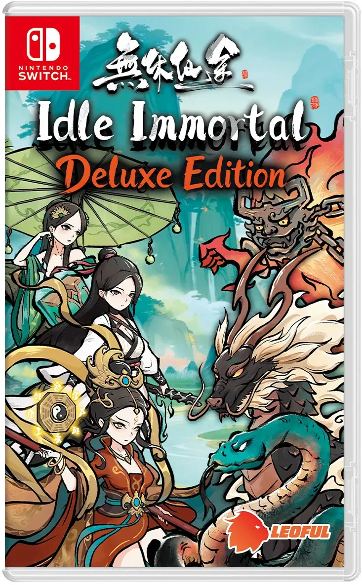 Idle Immortal Deluxe Edition van Leoful, Nintendo Switch – cover