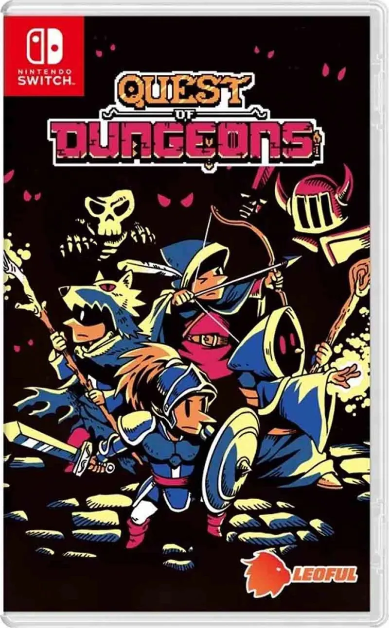 Quest of Dungeons van Leoful, Nintendo Switch – cover