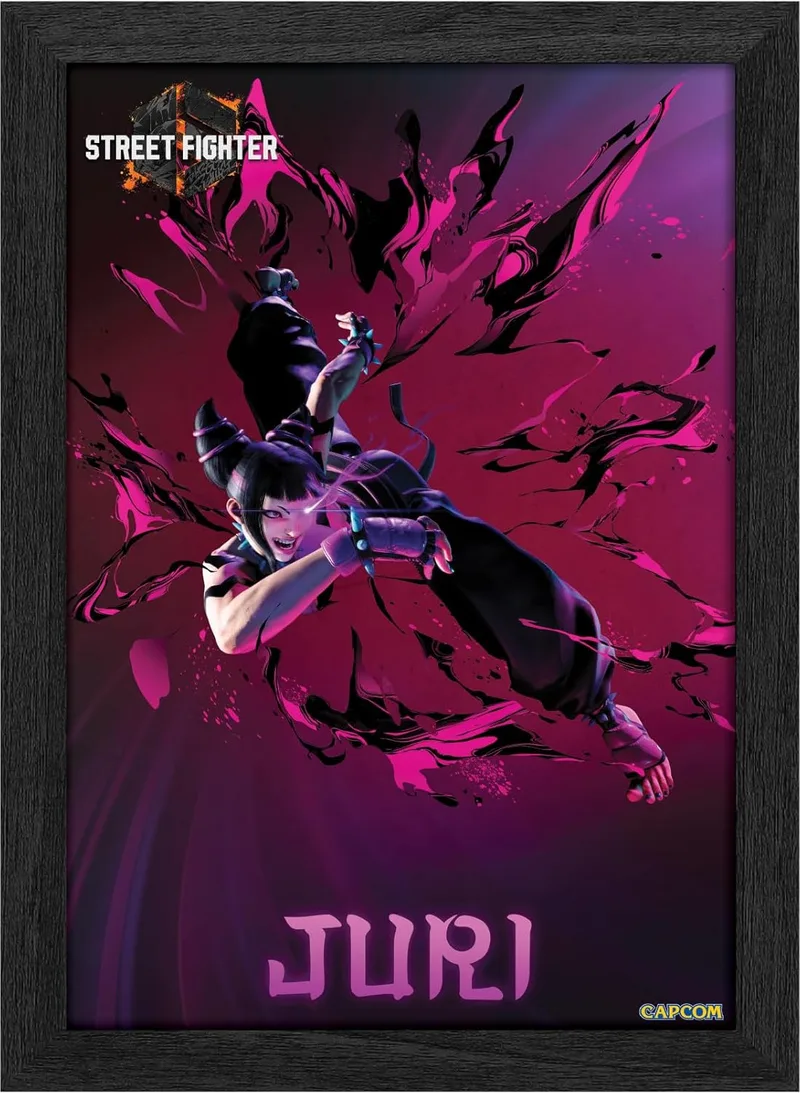 Pixel Frames Plax - Street Fighter 6: Juri (25cm x 30cm) by Level Up Labs – cover