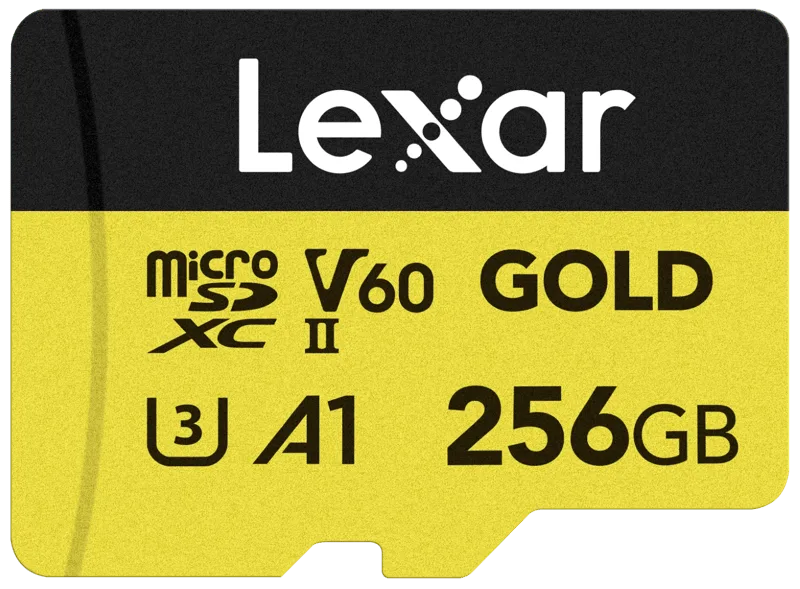 Professional MicroSDXC GOLD 180MB/s by Lexar, 256 GB – cover