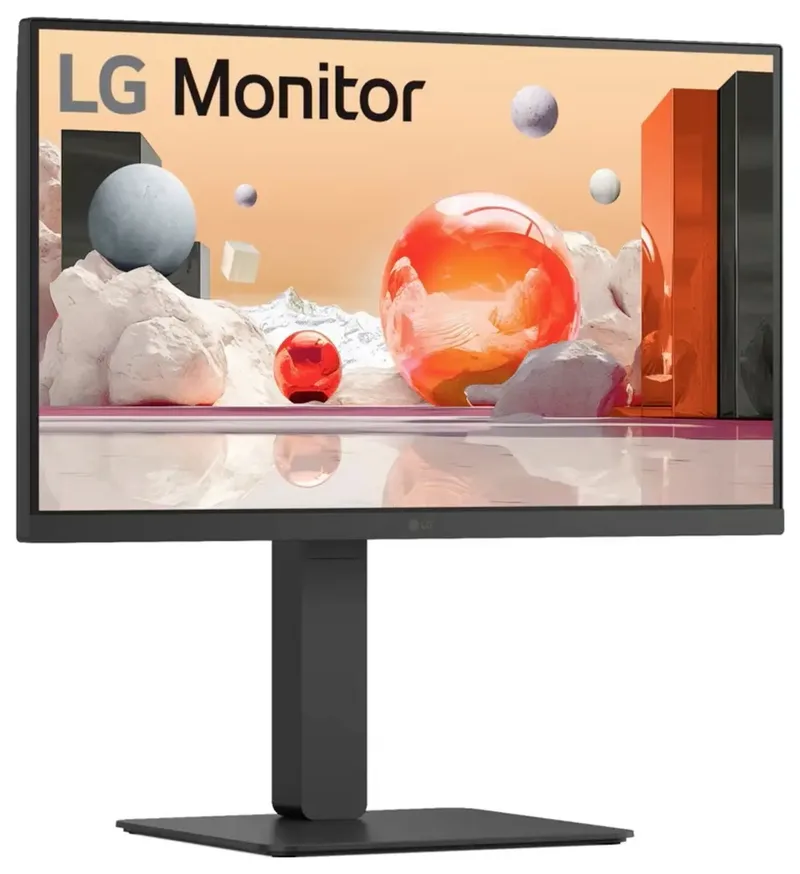 24" LG 24BA750-B - 1920x1080 (FHD) - 100Hz - IPS - 65W USB-C - KVM switch by LG, Black – cover 2 of 2