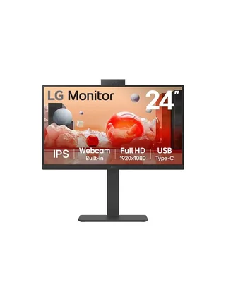 24" LG 24BA850-B - 1920x1080 (FHD) - 100Hz - IPS - 90W USB-C by LG, Black – cover 1 of 2