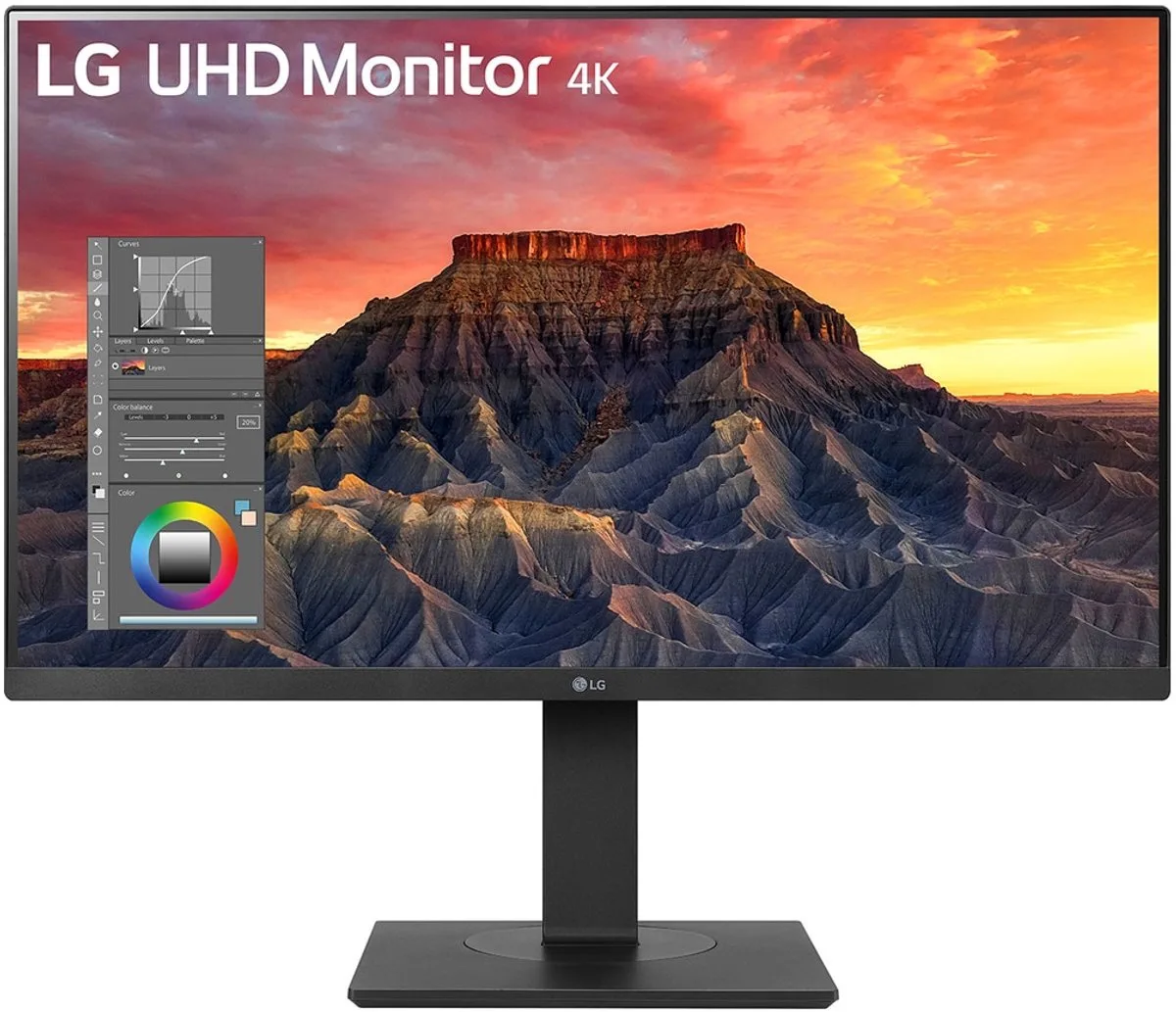 BQ65UK computer monitor 68,6 cm (27") 3840 x 2160 Pixels 4K Ultra HD LED by LG, Black – cover