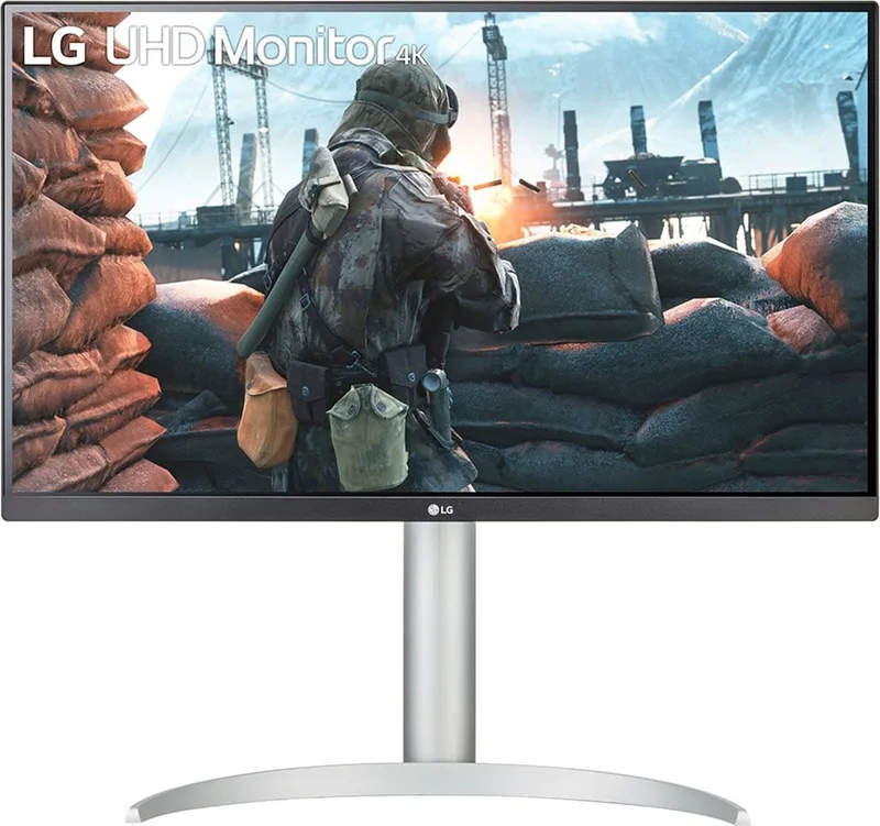 LG 27UP650P-W.AEU - 4K IPS Monitor - 27 inch de LG, Noir – jaquette