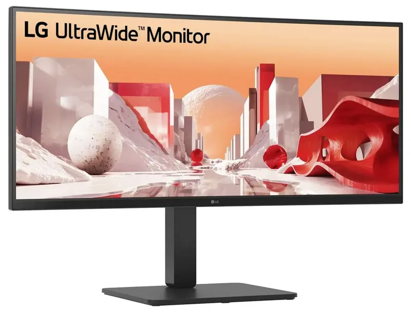 LG 34BA75QE-B - QHD Ultrawide Monitor - IPS - USB-C 90w - RJ-45 - 34 inch by LG – cover 2 of 2