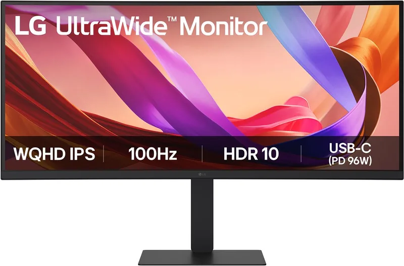 LG 34U650A-B - Utrawide QHD IPS Monitor - USB-C 96W - RJ45 - 100hz - 34 inch van LG – cover