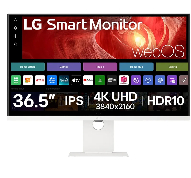 Smart 37U730SA - 4K IPS Smart Monitor - Apple AirPlay - WiFi - Bluetooth - WebOS - USB-C 65w - 37 Inch by LG – cover