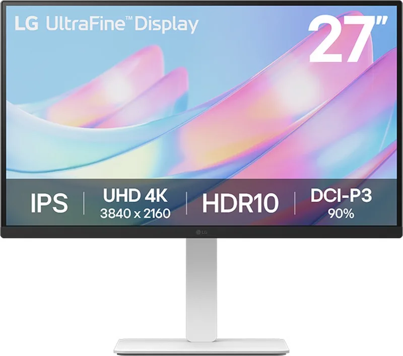 UltraFine 27US550 - 4K IPS Monitor - Ergonomisch Ontwerp - 27 inch van LG – cover