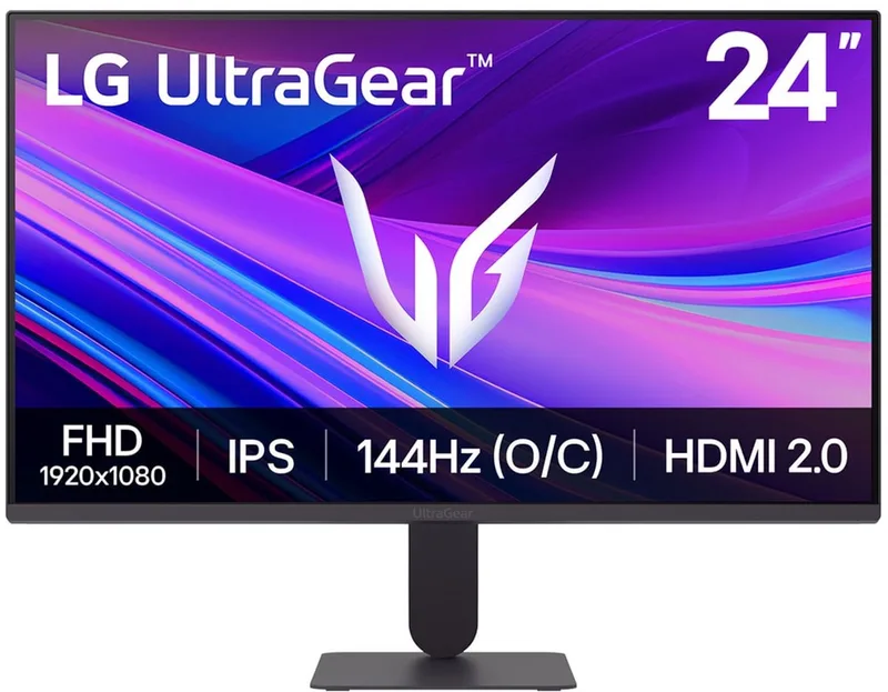 UltraGear 24G411A-B - Full HD IPS Gaming Monitor - 144hz - 24 inch de LG – jaquette