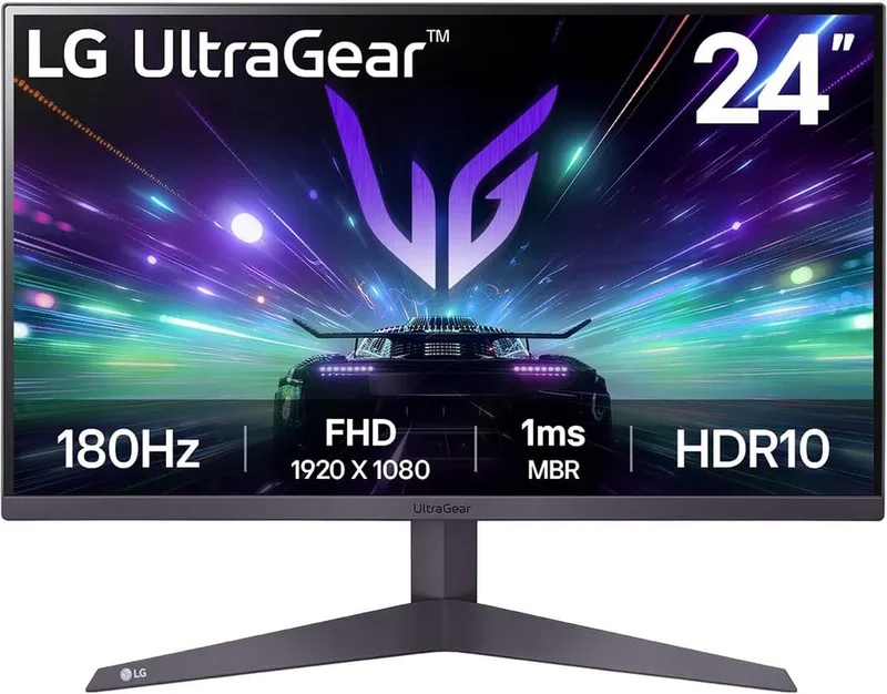 Ultragear 24GS50F-B - Full HD Gaming Monitor - 180Hz - 24 inch by LG – cover