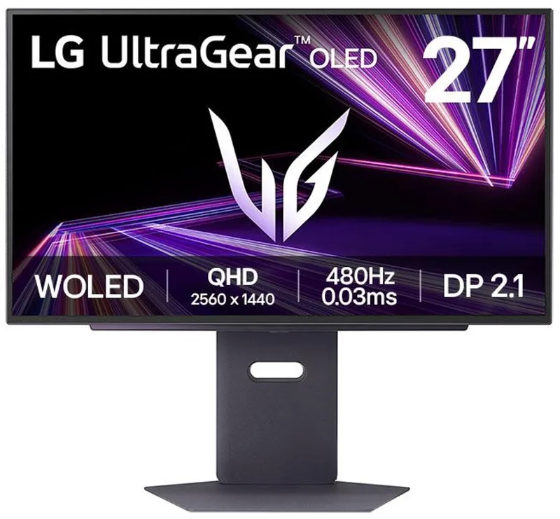 UltraGear 27GX790A-B - OLED Gaming Monitor - 480Hz - 0.03ms - Displayport 2.1 - 27 inch by LG – cover