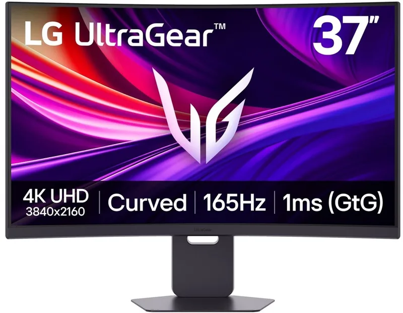 UltraGear 37G800A-B - 4K UHD - Curved Gaming Monitor - 165hz - VA - USB-C 65W - 37 inch van LG – cover