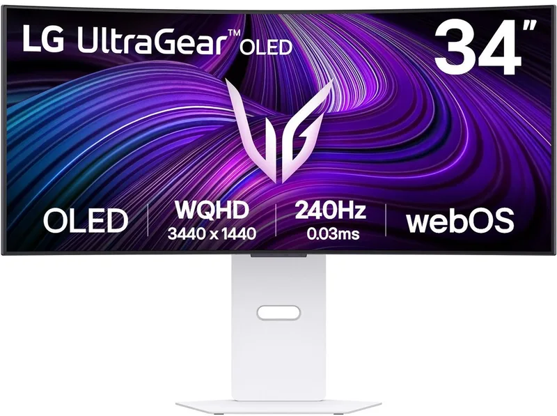 UltraGear OLED 34GX90SA - Ultrawide Gaming Monitor - HDR 400 - 240hz - USB-C 65w - RJ-45 - WebOS - 34 inch by LG – cover