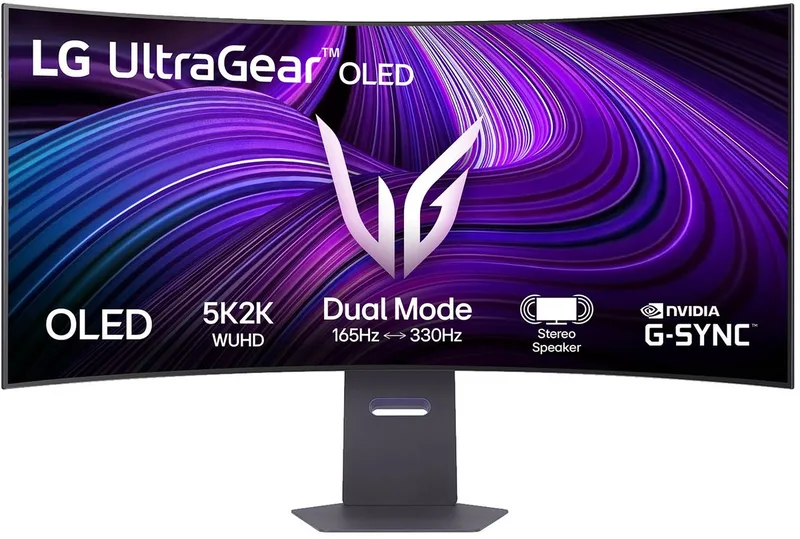 UltraGear OLED 45GX950A - 5K - Curved Ultrawide Gaming Monitor - Dual-Mode - 165hz - 330hz - USB-C 90W - 45 inch van LG – cover