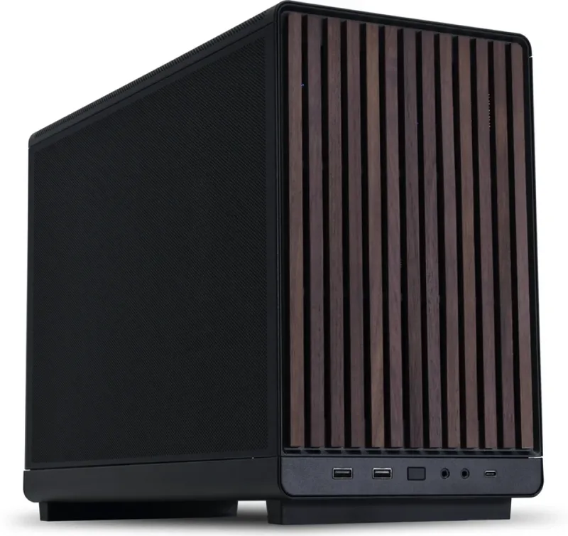 A3-mATX Wooden Edition Black - Behuizing van Lian Li – cover