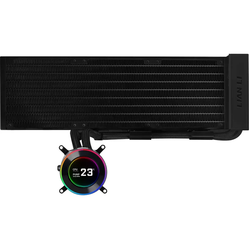 Hydroshift II LCD-C 360N Black - Waterkoeler van Lian Li – cover
