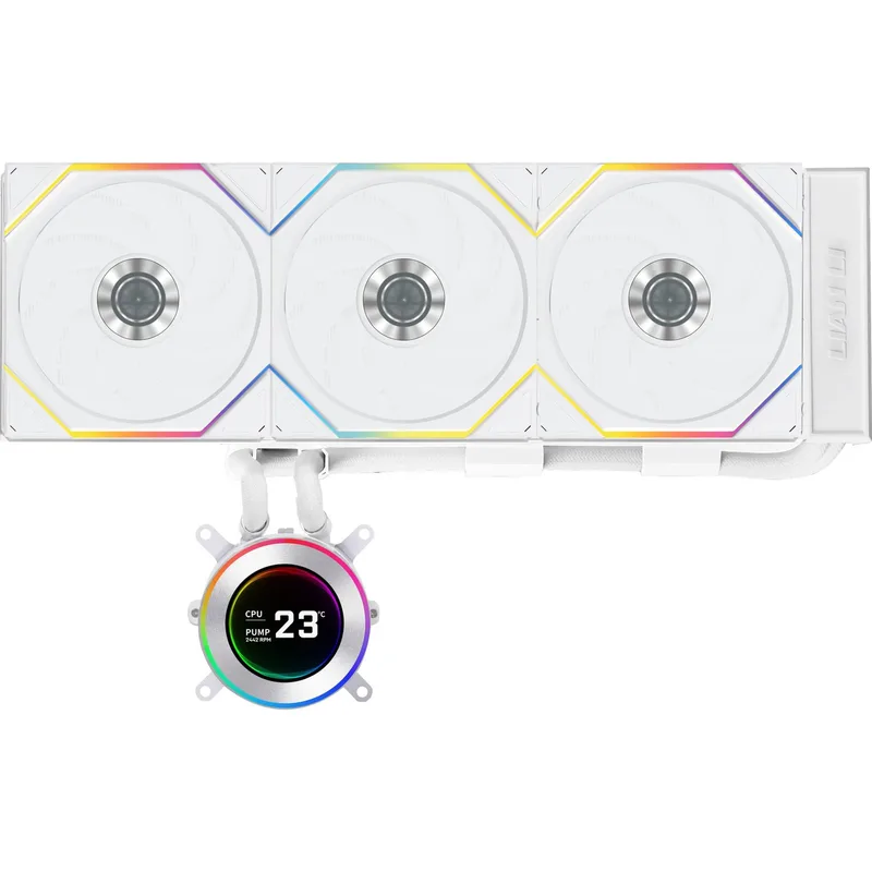 Hydroshift II LCD-C 360TL White - Waterkoeler van Lian Li – cover