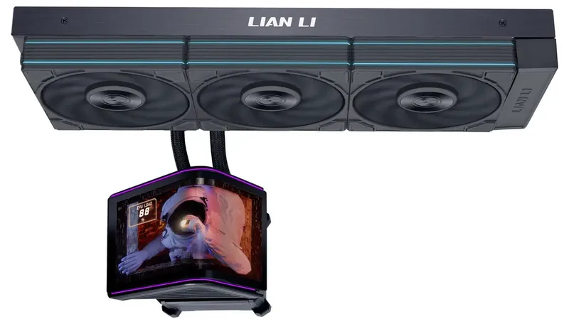 HydroShift II OLED Curved 360 P28 Black - Waterkoeler van Lian Li – cover 2 van 2