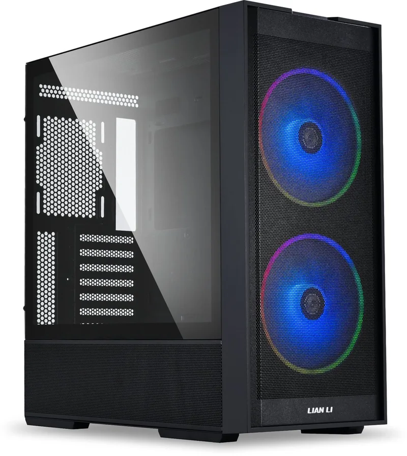 Lancool 206 Zwart - Midtowermodel ATX - zwart van Lian Li, Zwart – cover