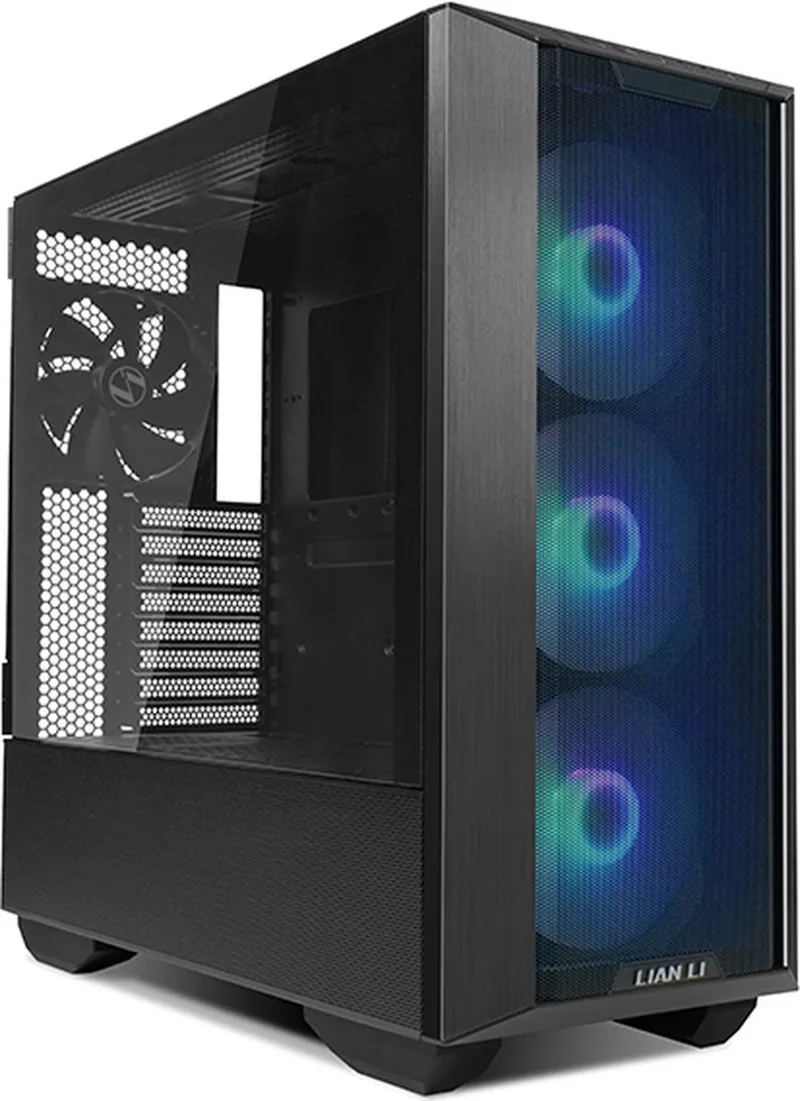 Lian Li LANCOOL III Midi-Tower, RGB - schwarz Midi-tower PC-behuizing de Lian Li, Noir – jaquette