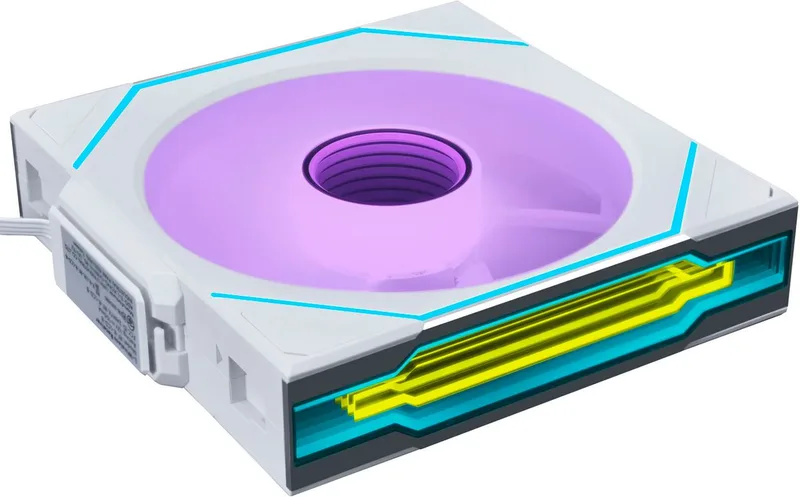 Uni Fan SL-INF 120 Wireless Reverse Blade White - Ventilator by Lian Li – cover