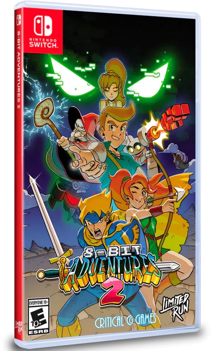 8-Bit Adventures 2- Nintendo Switch (Limited Run) by Limited Run Games, Nintendo Switch – cover