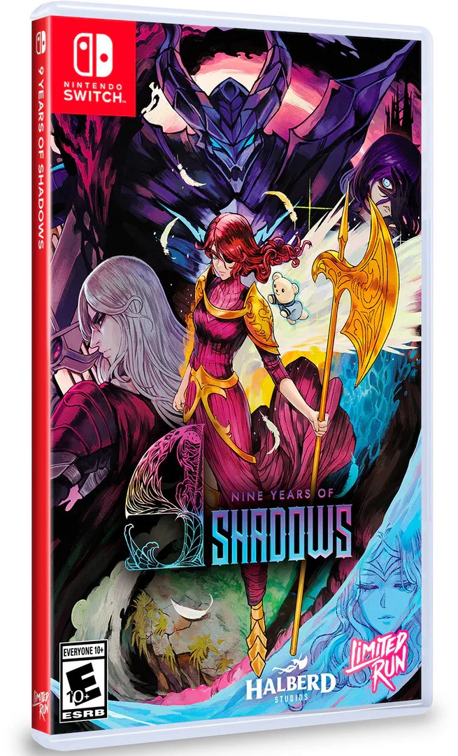 9 Years of Shadows (Limited Run Games) van Limited Run Games, Nintendo Switch – cover