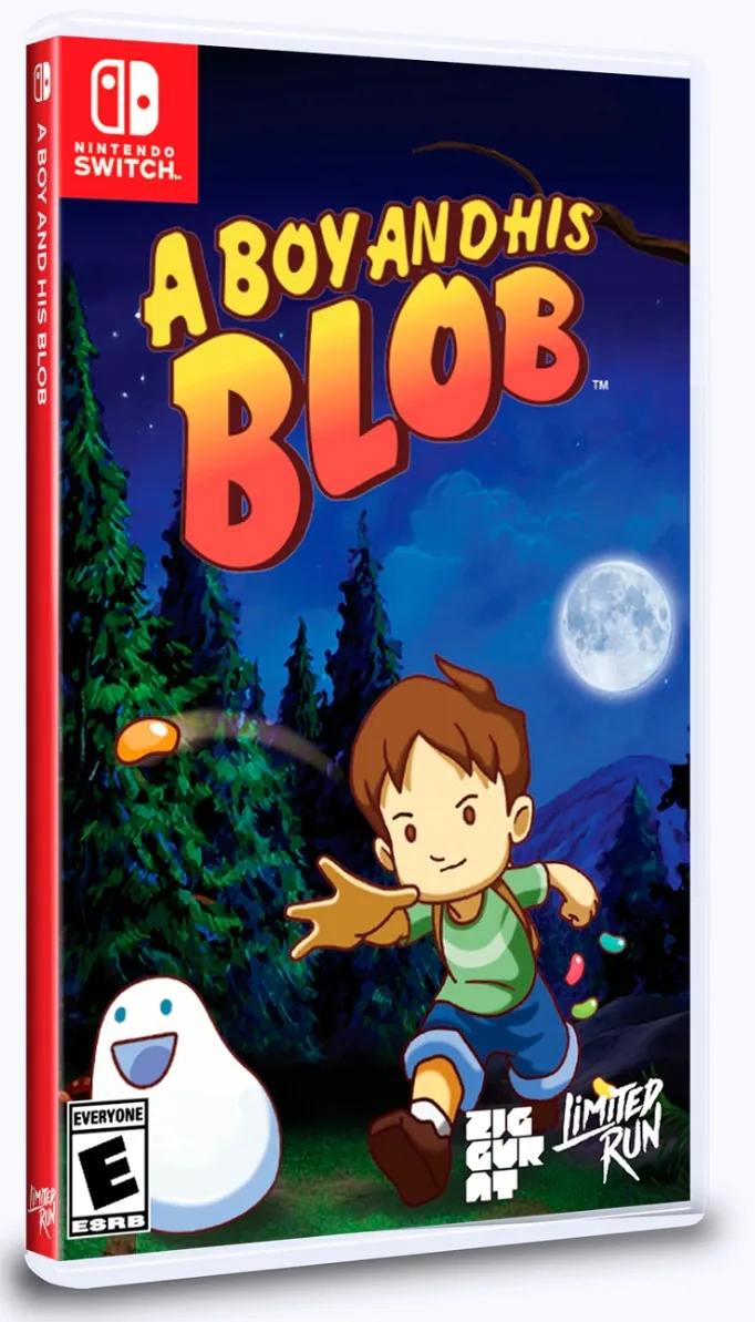 A Boy and his Blob (Limited Run Games) by Limited Run Games, Nintendo Switch – cover