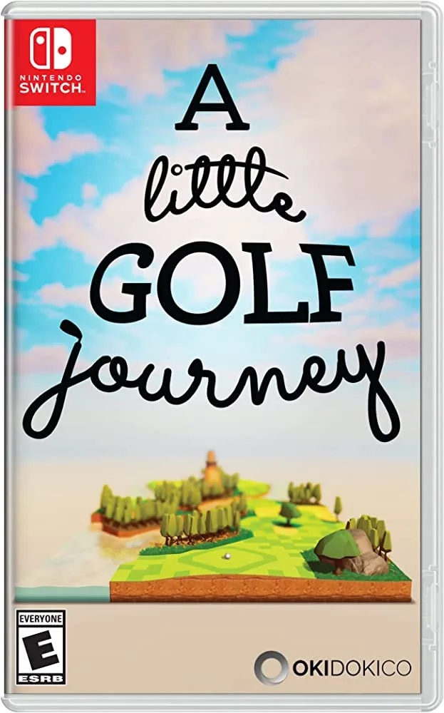 A Little Golf Journey van Limited Run Games, Nintendo Switch – cover