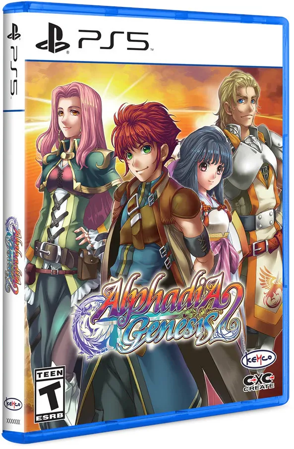 Alphadia Genesis 2 (Limited Run Games) by Limited Run Games, PS5 – cover