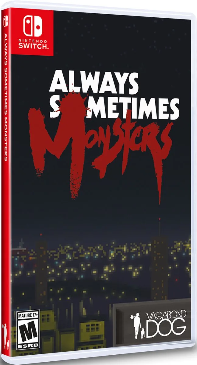 Always Sometimes Monsters - Nintendo Switch (Limited Run) van Limited Run Games, Nintendo Switch – cover