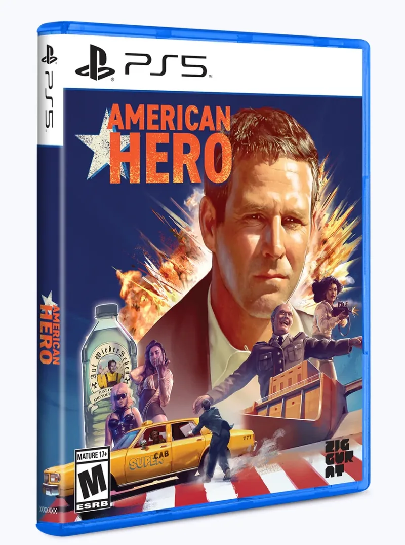 American Hero (Limited Run Games) by Limited Run Games, PS5 – cover