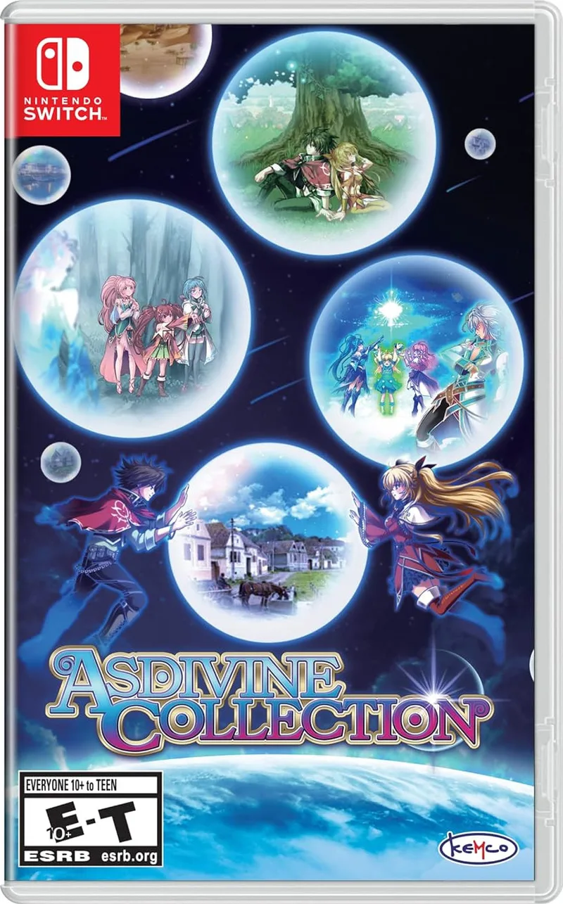 Asdivine Collection (Limited Run Games) de Limited Run Games, Nintendo Switch – jaquette