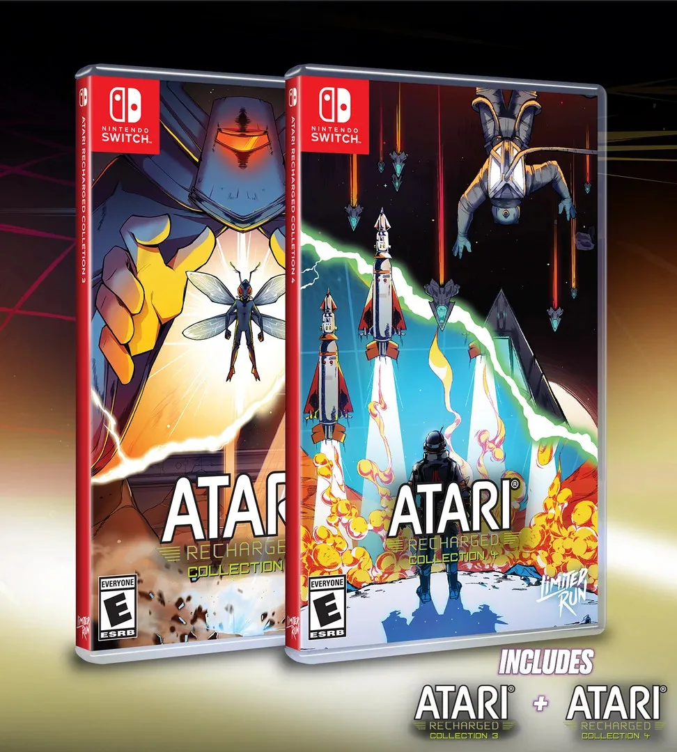 Atari Recharged Collection 3+4 Dual Pack (Limited Run Games) van Limited Run Games, Nintendo Switch – cover