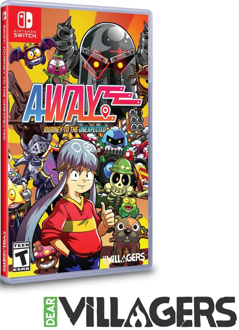 Away Journey to the Unexpected by Limited Run Games, Nintendo Switch – cover