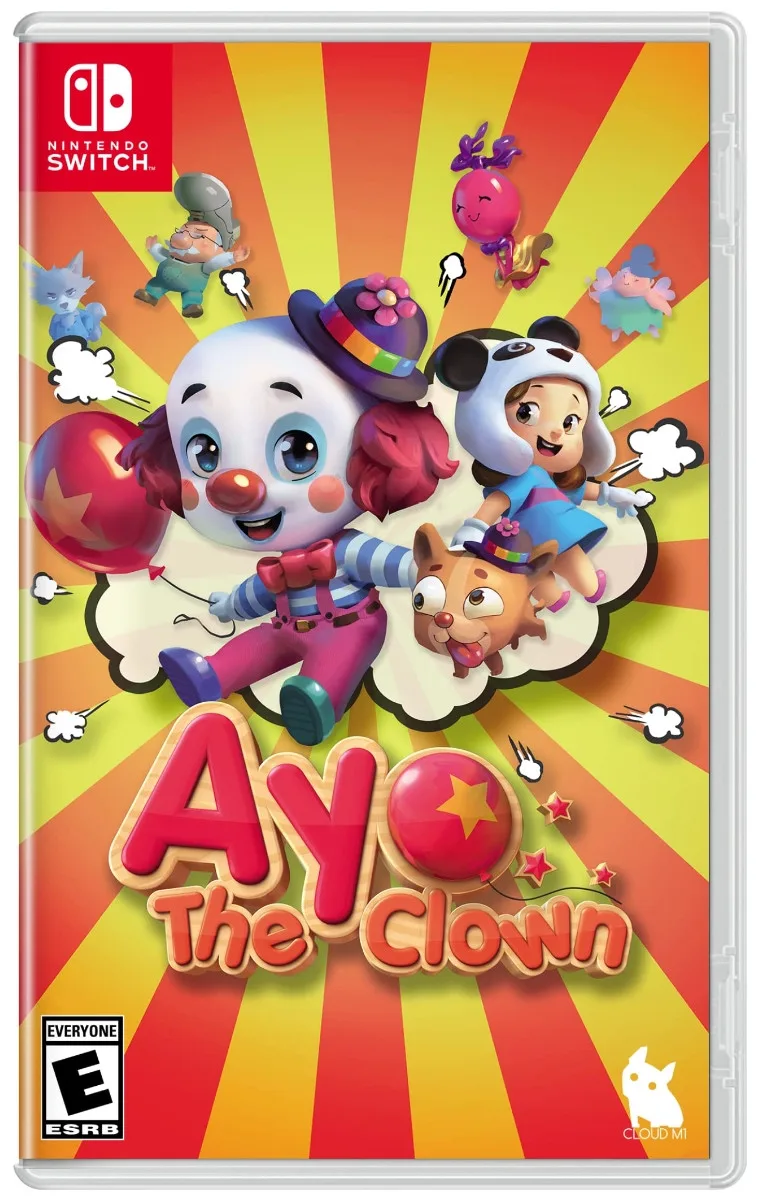 Ayo The Clown van Limited Run Games, Nintendo Switch – cover