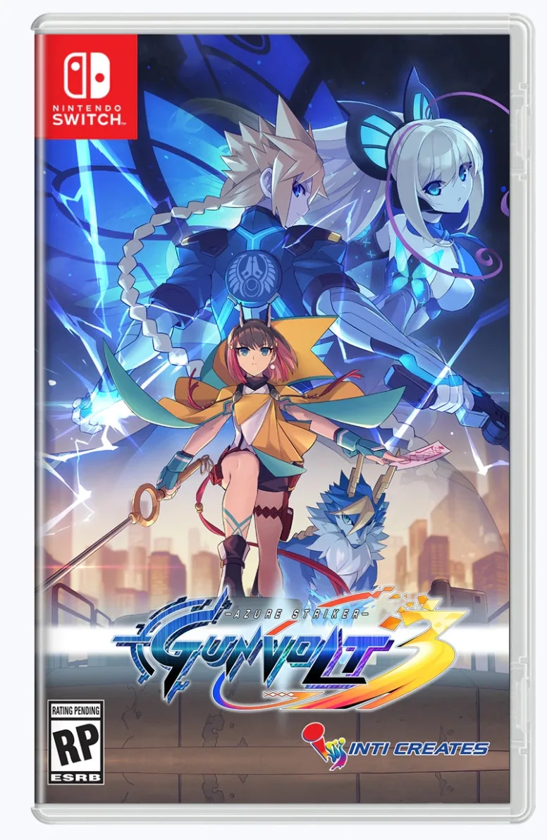 Azure Striker Gunvolt 3 (Limited Run Games) de Limited Run Games, Nintendo Switch – jaquette