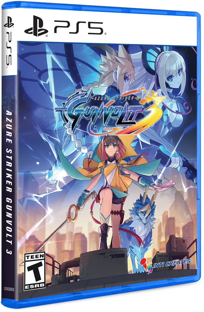 Azure Striker Gunvolt 3 (Limited Run Games) de Limited Run Games, PS5 – jaquette