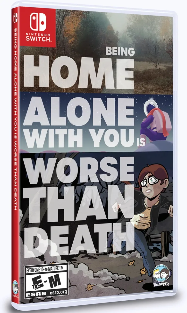 Being Home Alone with You is Worse than Death (Limited Run Games) by Limited Run Games, Nintendo Switch – cover