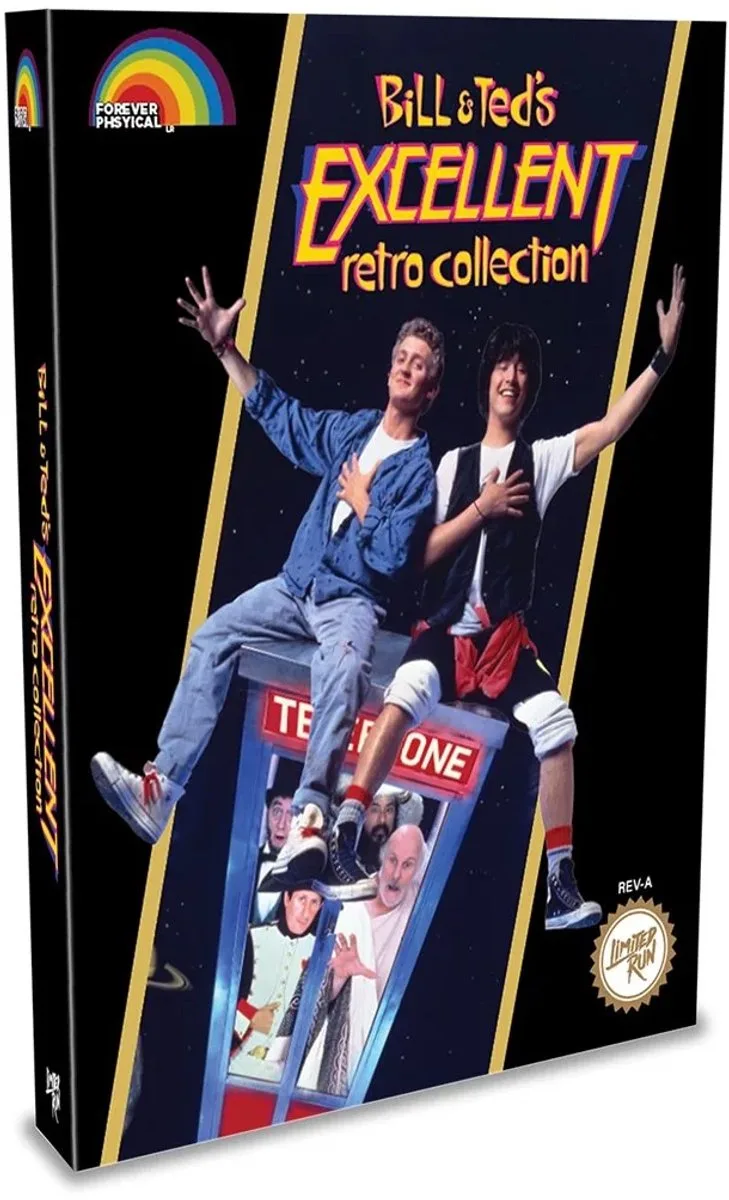 Bill & Ted's Excellent Retro Collection - Collector's Edition van Limited Run Games, PS5 – cover
