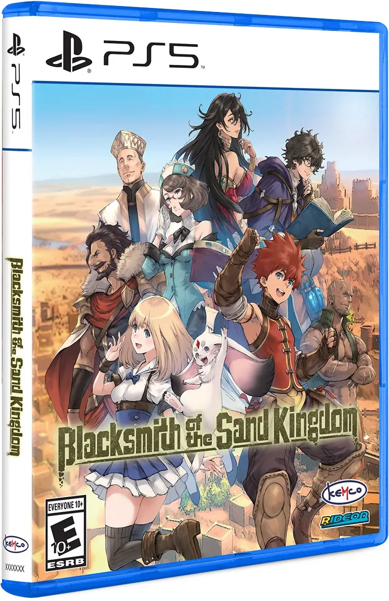 Blacksmith of the Sand Kingdom (Limited Run Games) by Limited Run Games, PS5 – cover